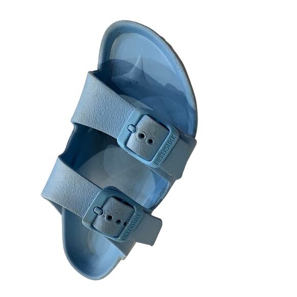 Birkenstock Arizona Eva Sandals Kids Size EU 31 US 13 Elemental Blue Narrow - Picture 4 of 13